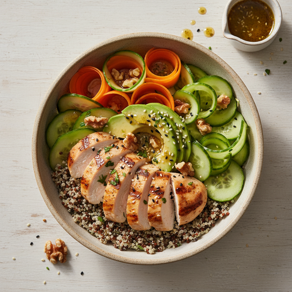 Composer un bowl équilibré : bases, protéines et toppings